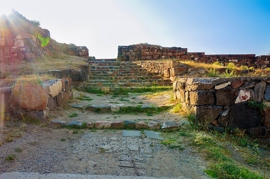 Entrance into the Citadel - Erebuni Fortress, Armenia