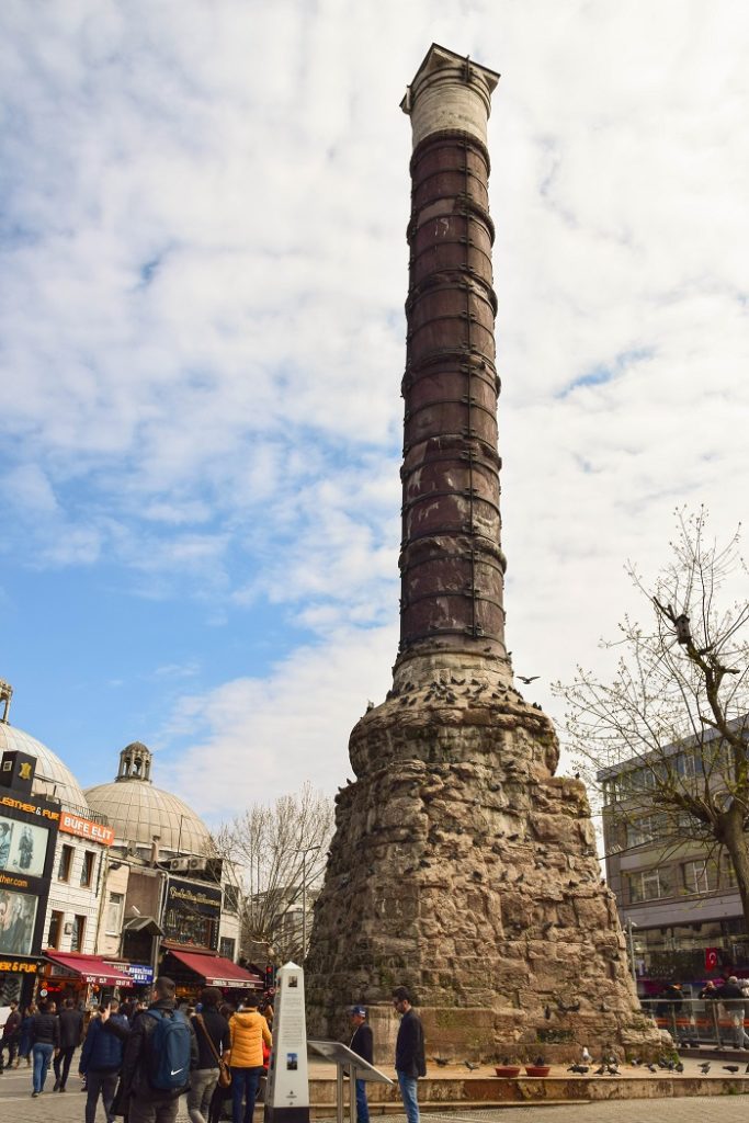 column of constantine - istanbul