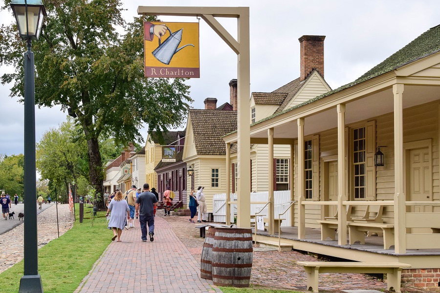 R. Charlton Coffeehouse, Historic Site and Coffee Shop in Williamsburg Virginia.